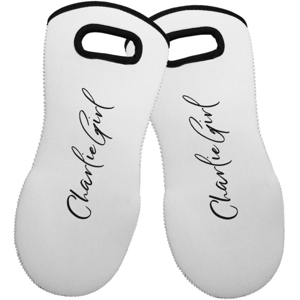 Custom Design - Neoprene Oven Mitt -Set of 2 - Front