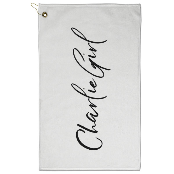 Custom Design Your Own Golf Towel - Poly-Cotton Blend