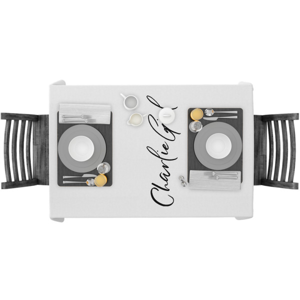 Custom Design - Rectangular Tablecloths - LIFESTYLE