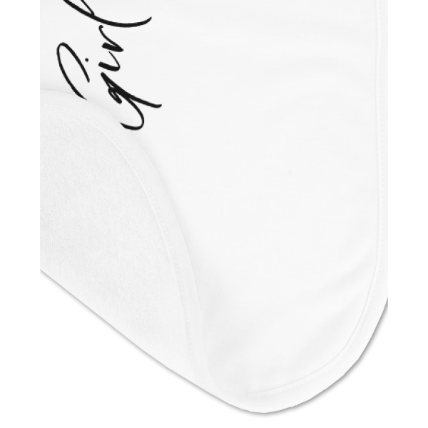 Custom Design - Baby Bib - AFT detail