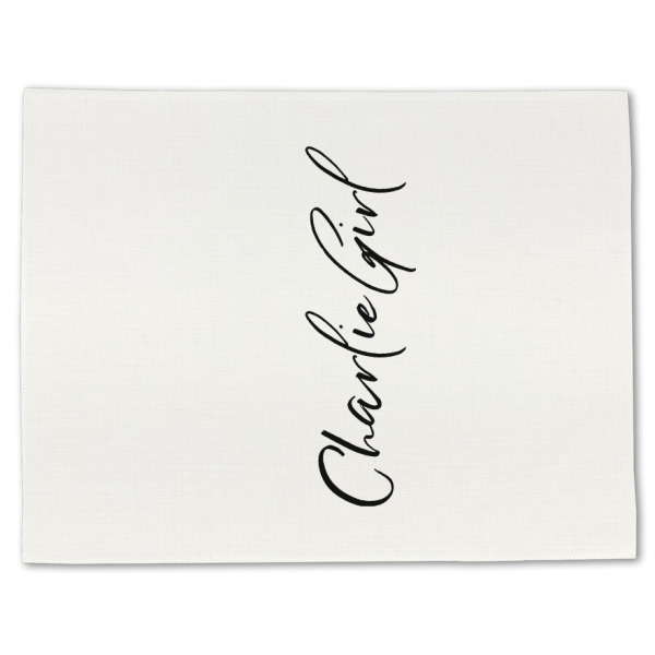 Custom Design - Linen Placemat - Front