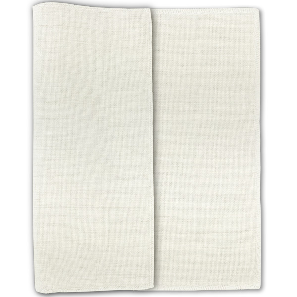 Custom Design - Linen Placemat - Double Sided - Folded Half