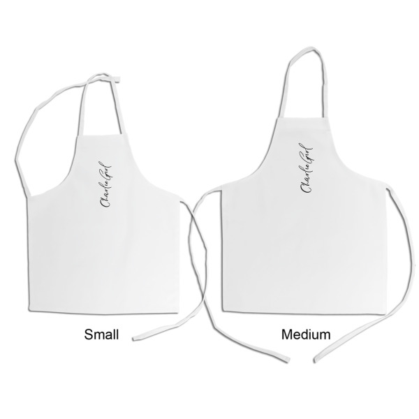 Custom Design - Kid's Aprons - Comparison