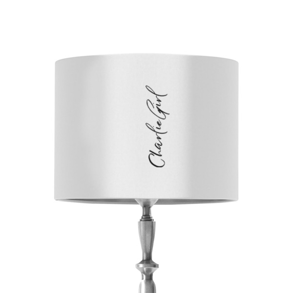 Custom Design Your Own 8" Drum Lamp Shade - Fabric