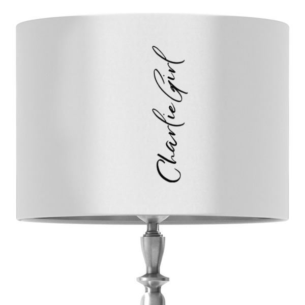 Custom Design Your Own 16" Drum Lamp Shade - Fabric