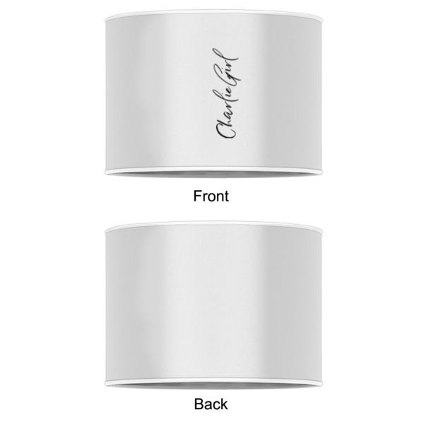 Custom Design - 8" Drum Lampshade - APPROVAL (Poly Film)