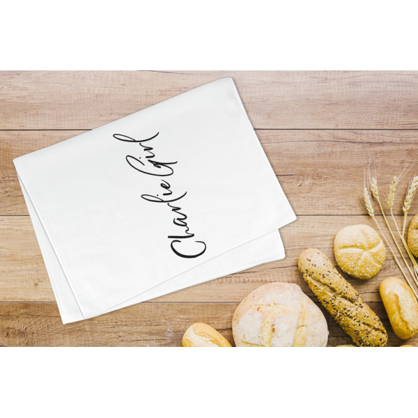 Custom Design - Microfiber Kitchen Towel - LIFESTYLE