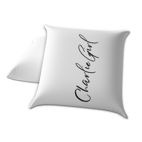 Custom Design - Decorative Pillow Case - TWO