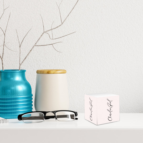 Custom Design - Sticky Note Cube - LIFESTYLE