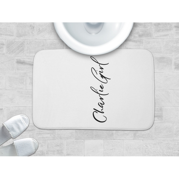 Custom Design - Memory Foam Bath Mat - LIFESTYLE 34x21