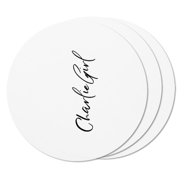Custom Design - Round Fridge Magnet - THREE