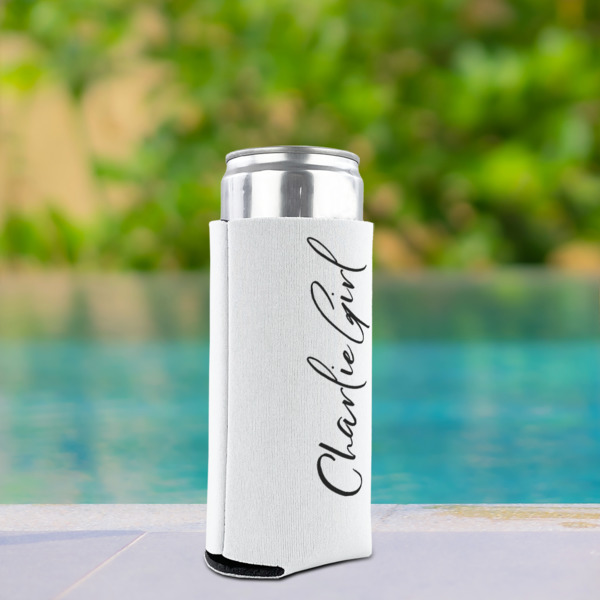 Custom Design - Can Cooler - Tall 12oz - In Context