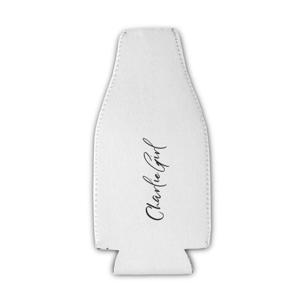 Custom Design Your Own Zipper Bottle Cooler - Single