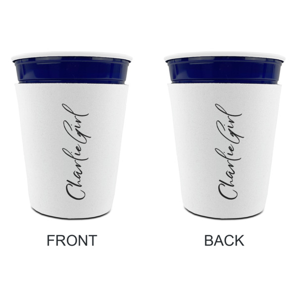 Custom Design - Party Cup Sleeves - without bottom - Approval