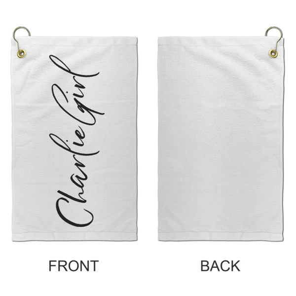 Custom Design - Microfiber Golf Towels - Small - Approval