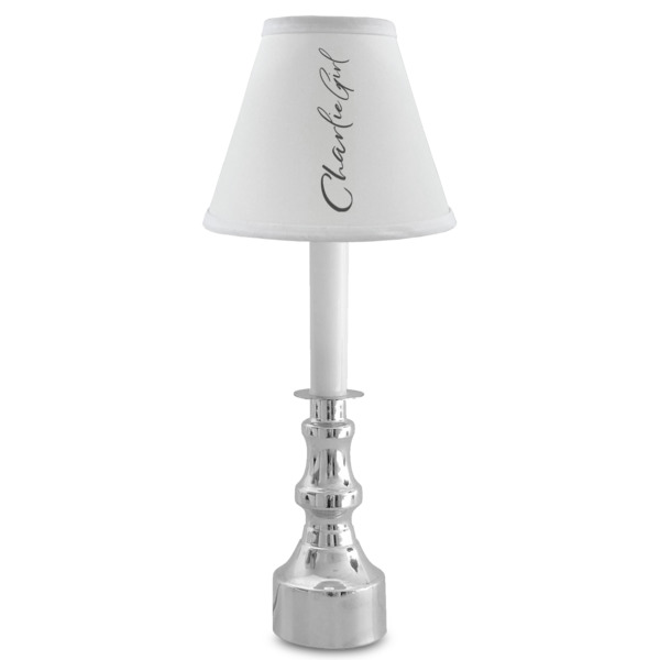 Custom Design - Chandelier Lamp Shade - Lifestyle (On candle stick)