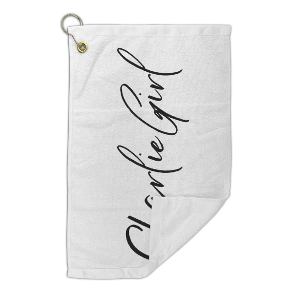 Custom Design - Microfiber Golf Towels Small - Front Folded
