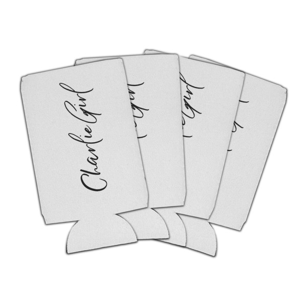 Custom Design Your Own Can Cooler - 16 oz - Set of 4