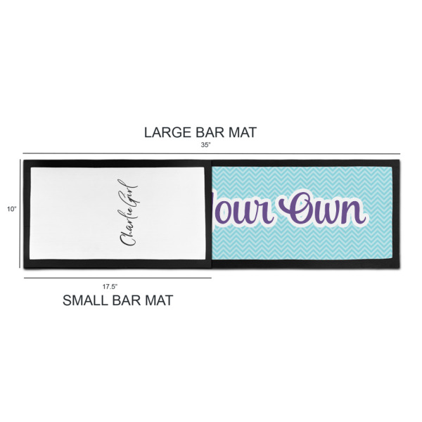 Custom Design - Bar Mats - Sizing Chart