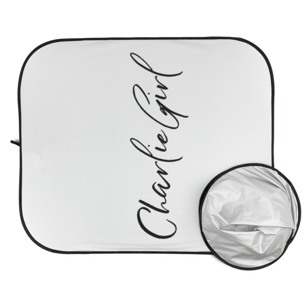 Custom Design - Car Sun Shades - FOLDED & UNFOLDED