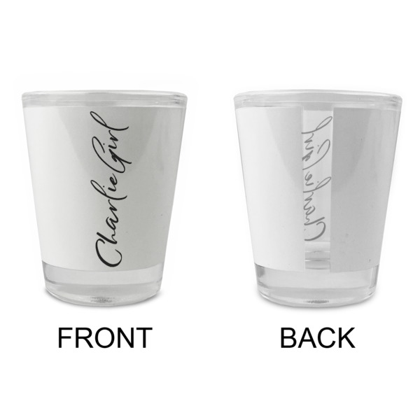 Custom Design - Glass Shot Glass - Standard - Front & Back