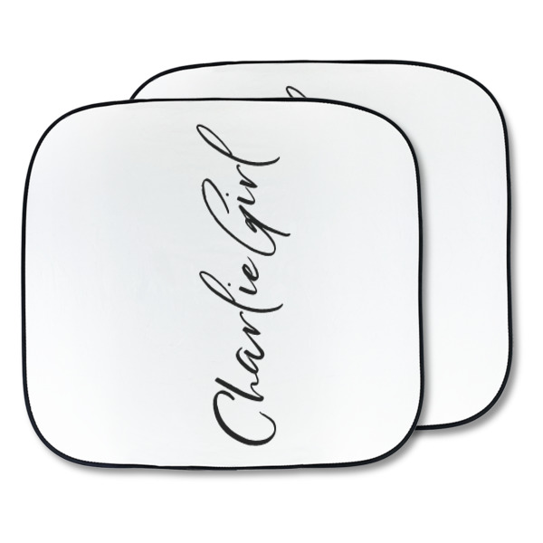 Custom Design Your Own Car Sun Shade - Two Piece