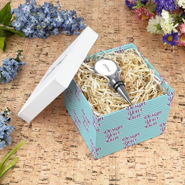 Custom Design - Gift Boxes with Lid - Canvas Wrapped - Medium - In Context