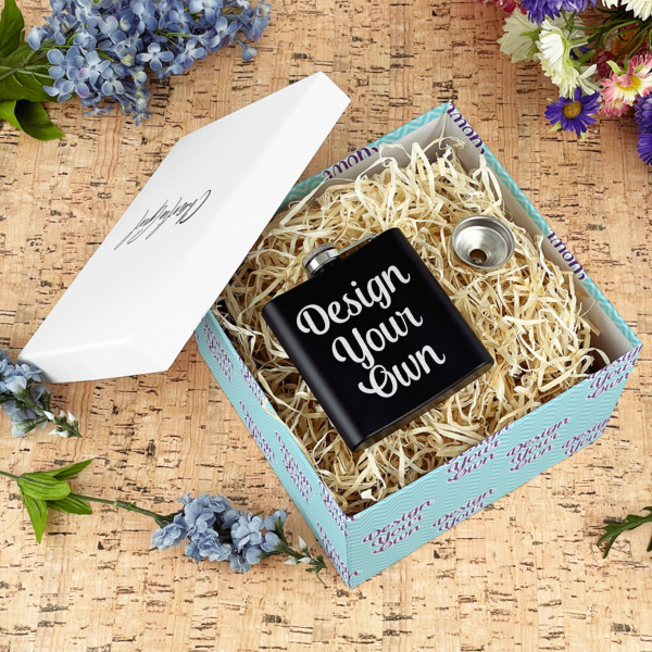 Custom Design - Gift Boxes with Lid - Canvas Wrapped - Large - In Context