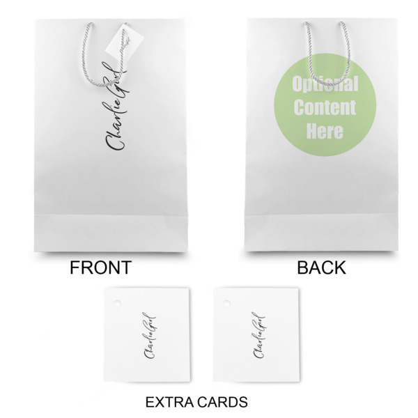 Custom Design - Large Gift Bag - Approval