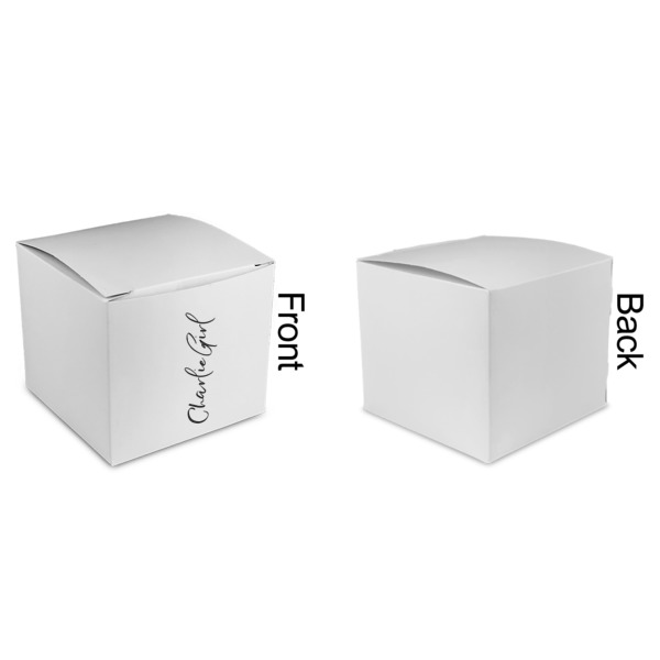 Custom Design - Cube Favor Gift Box - Approval