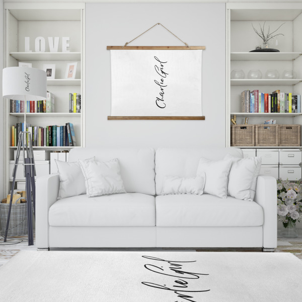 Custom Design - Wall Hanging Tapestry - Landscape - In Context