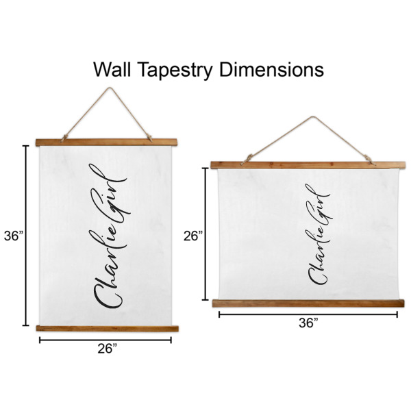 Custom Design - Wall Hanging Tapestries - Parent/Sizing