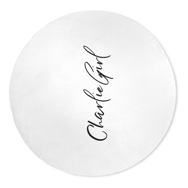 Custom Design Your Own Round Indoor Area Rug - 5' - 60"