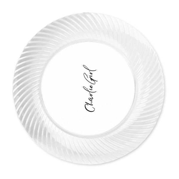 Custom Design - Plastic Party Dinner Plates - Approval