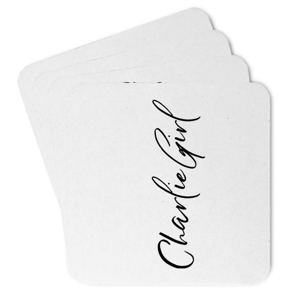 Custom Design Your Own Paper Coasters