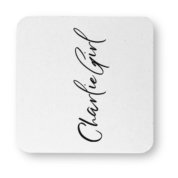 Custom Design - Paper Coasters - Approval
