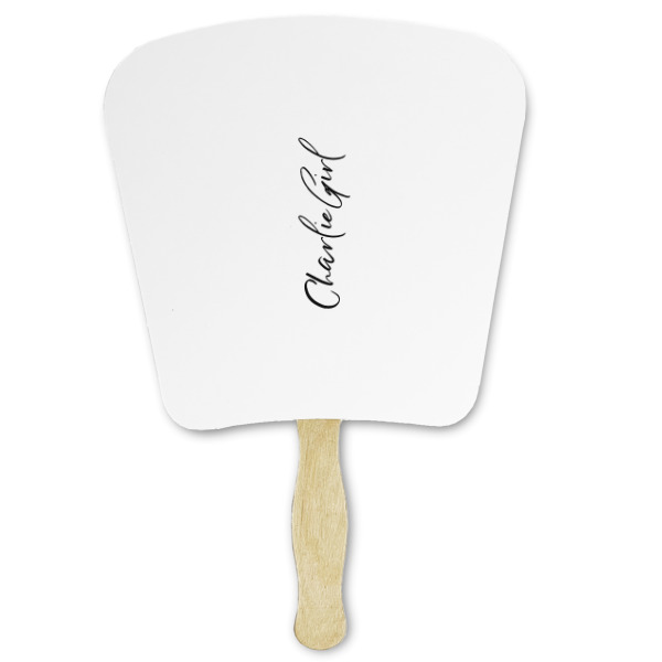 Custom Design Your Own Paper Fan