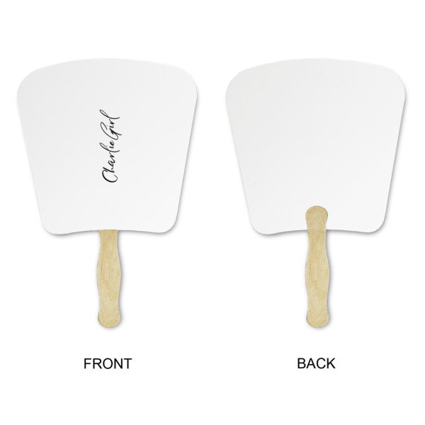 Custom Design - Paper Fans - Approval