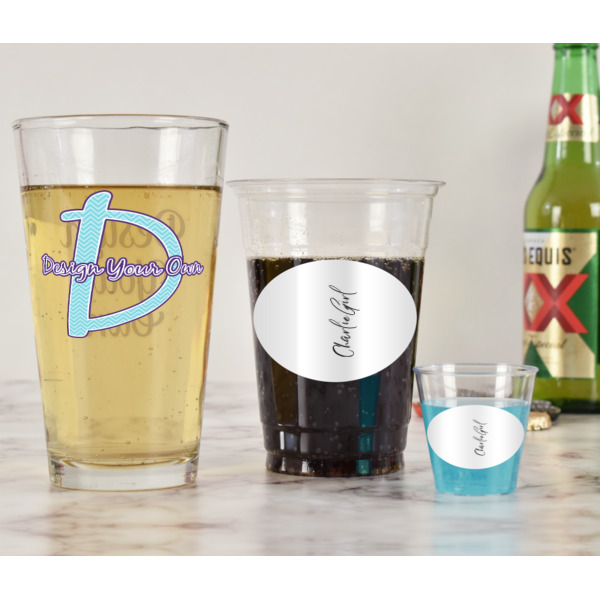 Custom Design - Pint Glass - Two Content - In Context