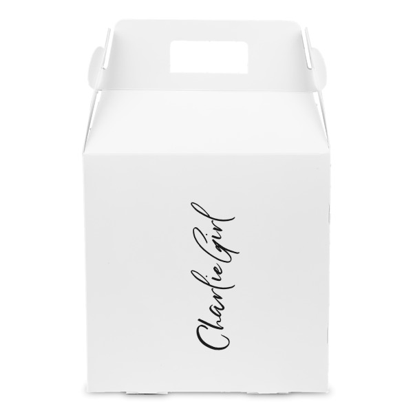 Custom Design - Gable Favor Box - Front