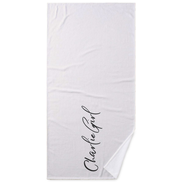 Custom Design Your Own Bath Towel - Part of 3 Pc Set