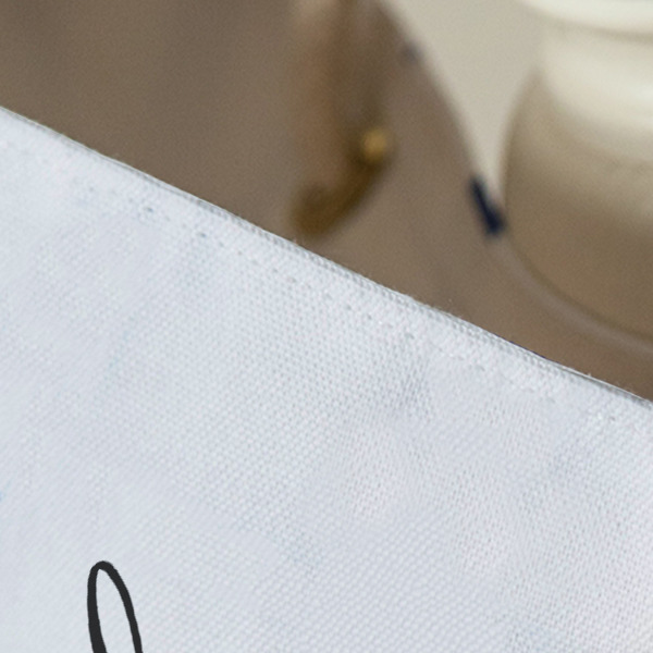 Custom Design - Large Rope Tote - Close Up View