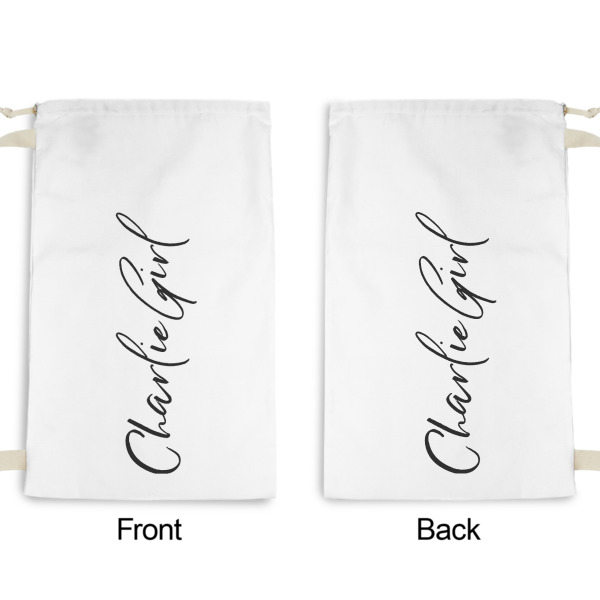 Custom Design - Small Laundry Bag - Front & Back View