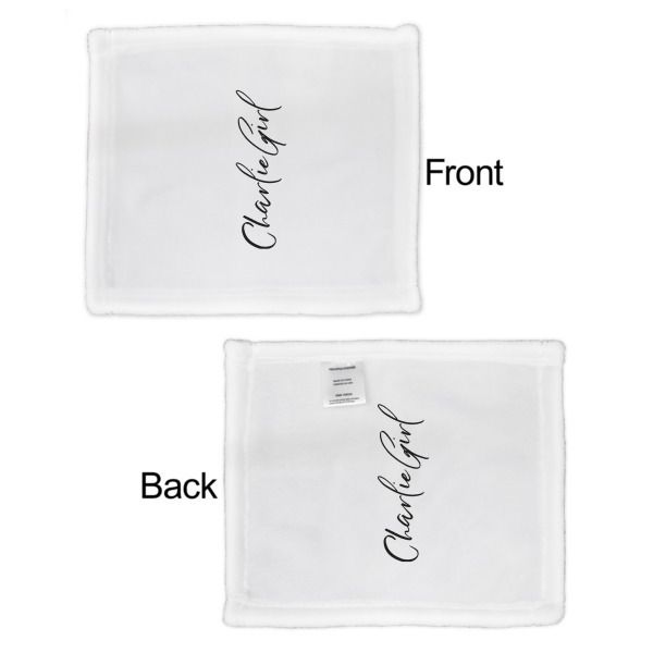 Custom Design - Security Blanket - Front & Back View