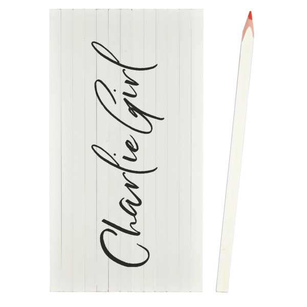 Custom Design - Colored Pencils - Front View