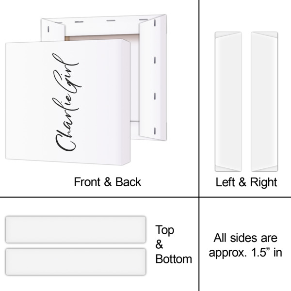 Custom Design - 8x8 - Canvas Print - Approval