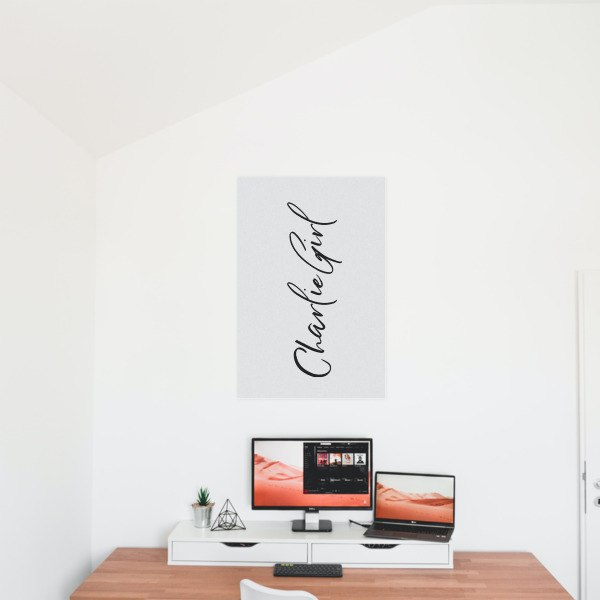 Custom Design - 20x30 - Matte Poster - On the Wall