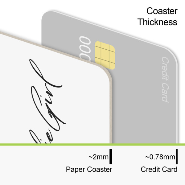 Custom Design - Coaster Thickness