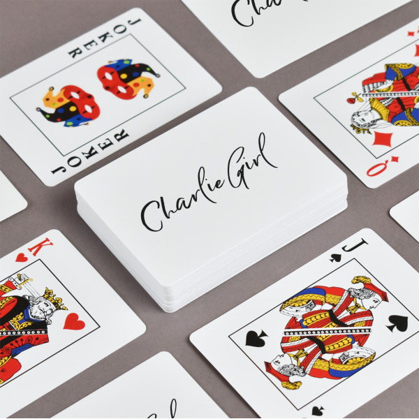 Custom Design - Playing Cards - Front & Back View