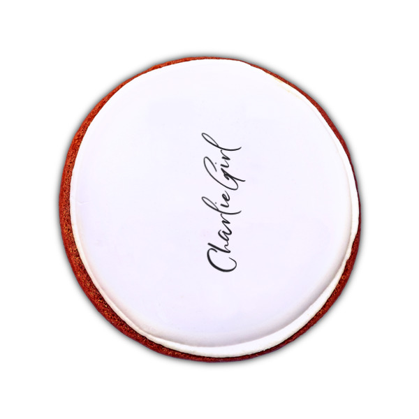 Custom Design - Printed Icing Circle - Small - On Cookie